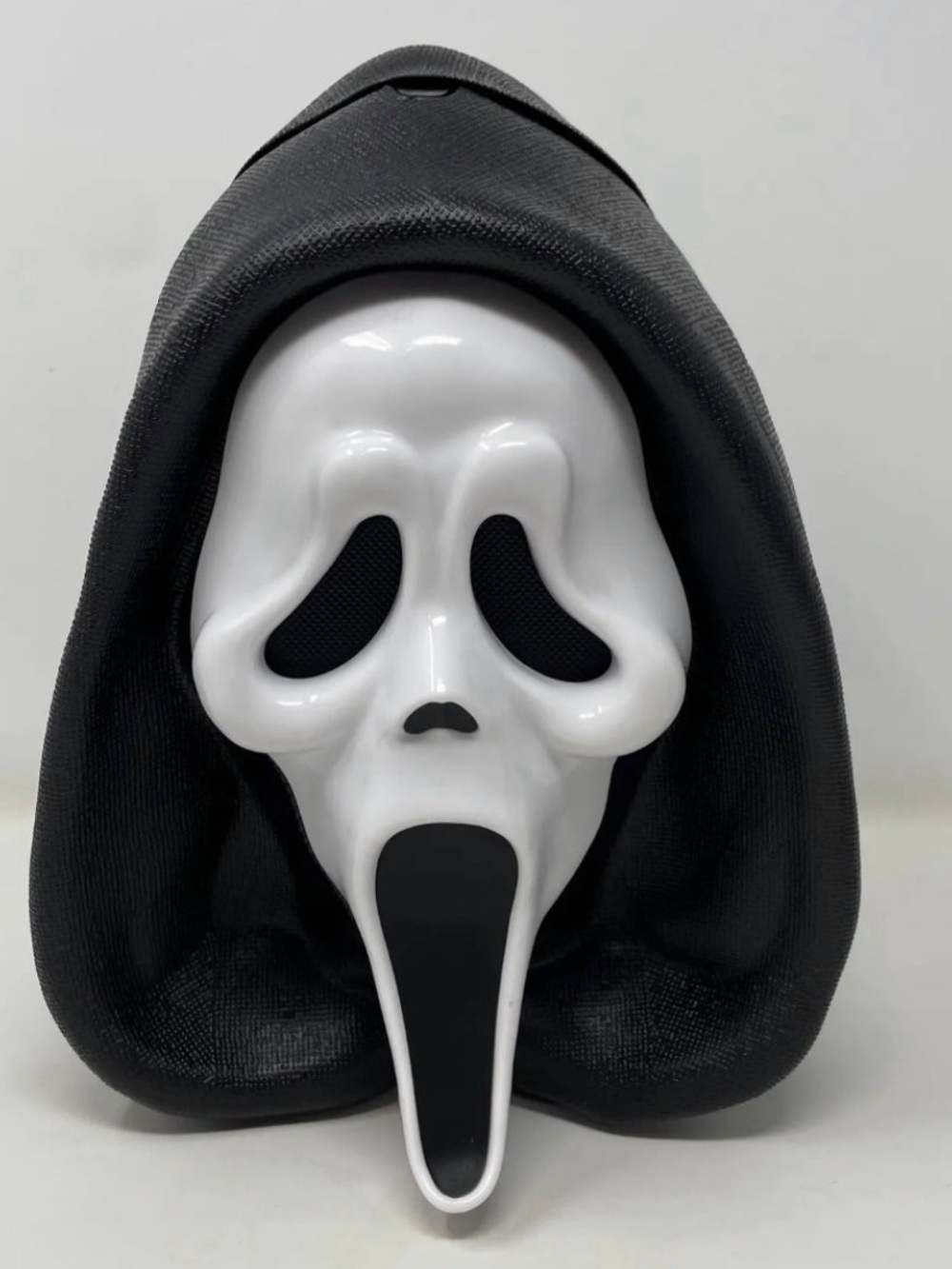 White & Black Ghost Face Popcorn bucket